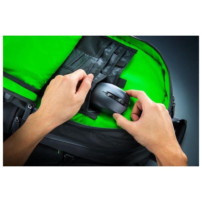 Razer RZ01-03730100-R3G1 Orochi V2 Mouse Gaming Wireless Ottico 18000 DPI 6 Pulsanti Programmabili Peso 60 g colore Nero