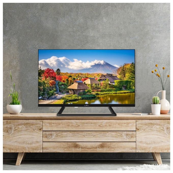 SMART TECH 24HN01V3CA TV LED 24'' HD DVB-T2 S2 3 HDMI 2 USB Hotel Mode Tivusat 12V colore Nero