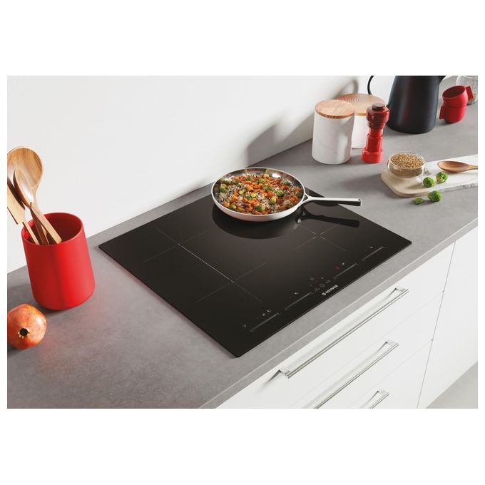 Hoover HTPS64MCTTWIFI H-HOB 500 Piano cottura a induzione 59 cm 4 zone Touch Wi-Fi colore Nero
