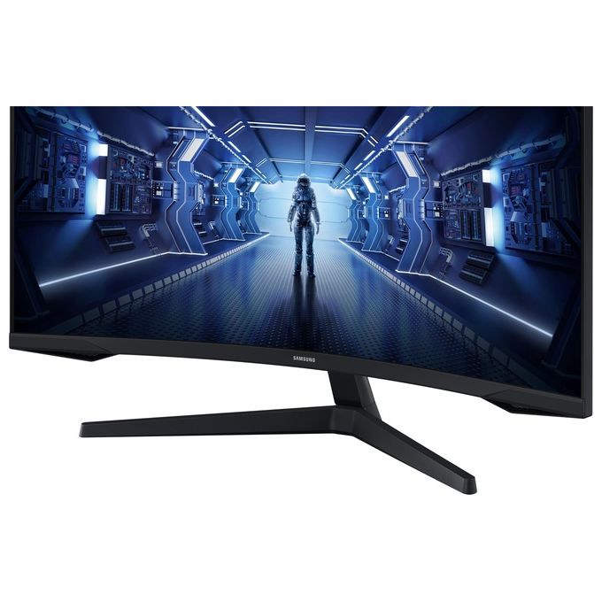 Samsung LC34G55TWWPXEN Odyssey G5 Monitor Gaming Curvo 34'' Ultra WQHD 3440x1440 VA 165 Hz 1 ms FreeSync Premium HDR10 colore Nero