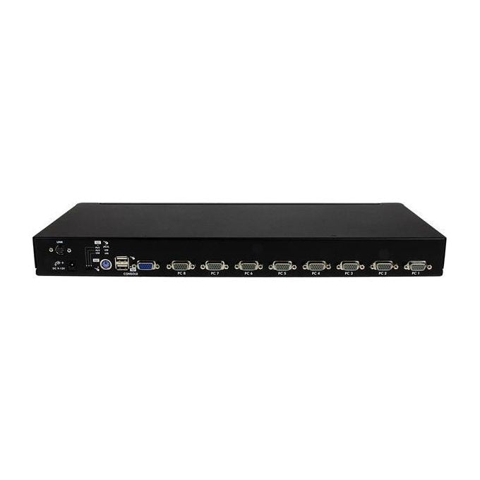 StarTech.com Switch Kvm Usb Ps-2 A 8 Porte Montabile A Rack1u Con Osd