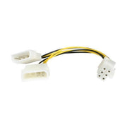 StarTech.com Cavo adattatore alimentazione Scheda video PCI Express - LP4 a 6 Pin - 15cm