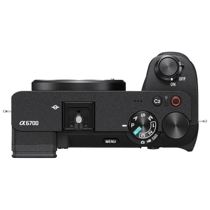 Sony ILCE6700B.CEC Alpha 6700 Corpo Fotocamera Mirrorless APS-C 27 MP Sensore Exmor R CMOS Stabilizzazione 5 Assi 4K 120p Wi-Fi Bluetooth colore Nero
