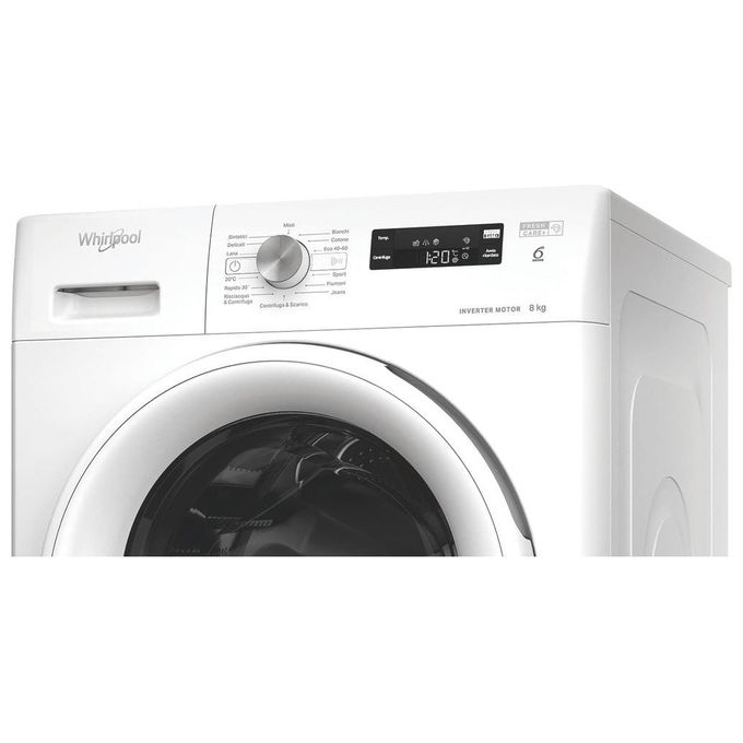 Whirlpool FFS P87 IT Lavatrice carica frontale 8 Kg 1200 rpm Classe A colore Bianco