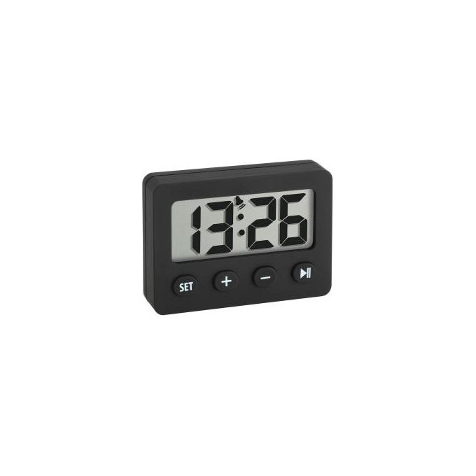 TFA Dostmann Orologio Sveglia Digitale da Viaggio