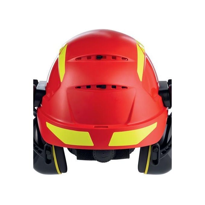 Uvex 9774238 pheos Forestry Elmetto Protettivo EN 397 ABS Ventilato 52-61 cm colore Rosso