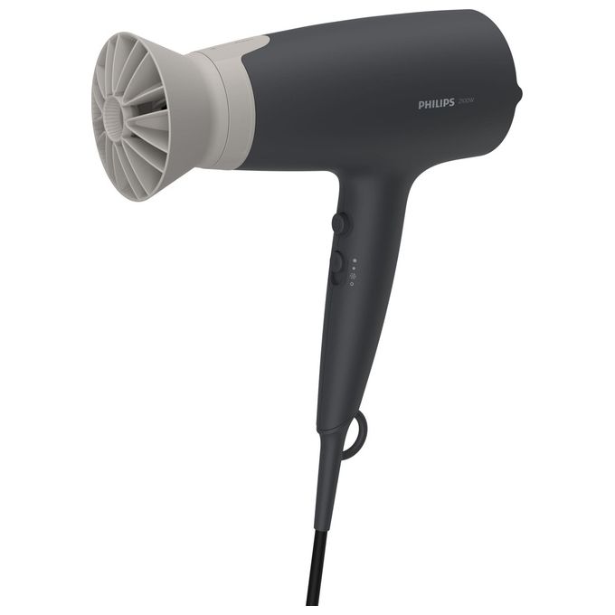 Philips BHD351-10 Serie 3000 Asciugacapelli 2100 W Ionic Care ThermoProtect 6 velocita' beccuccio 14 mm colore Grigio