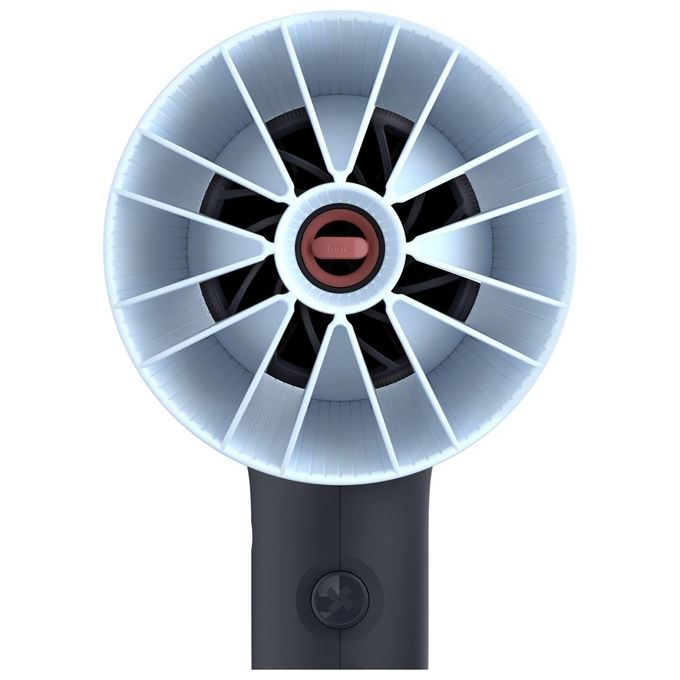 Philips BHD360-20 Serie 3000 Asciugacapelli 2100 W ThermoProtect Ionic 6 impostazioni con concentratore e diffusore colore Blu Marino
