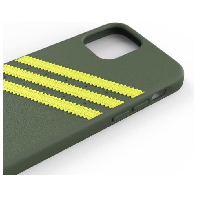 Adidas Samba Cover per iPhone 12-12 Pro Verde-Giallo