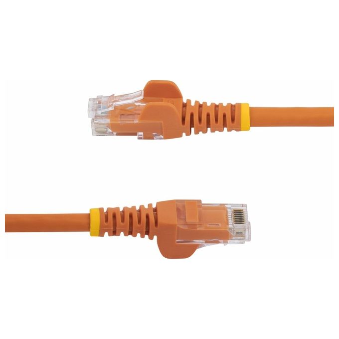 StarTech.com 3m Cat6 Orange Snagless Gigabit Ethernet Rj45 cavo maschio maschio