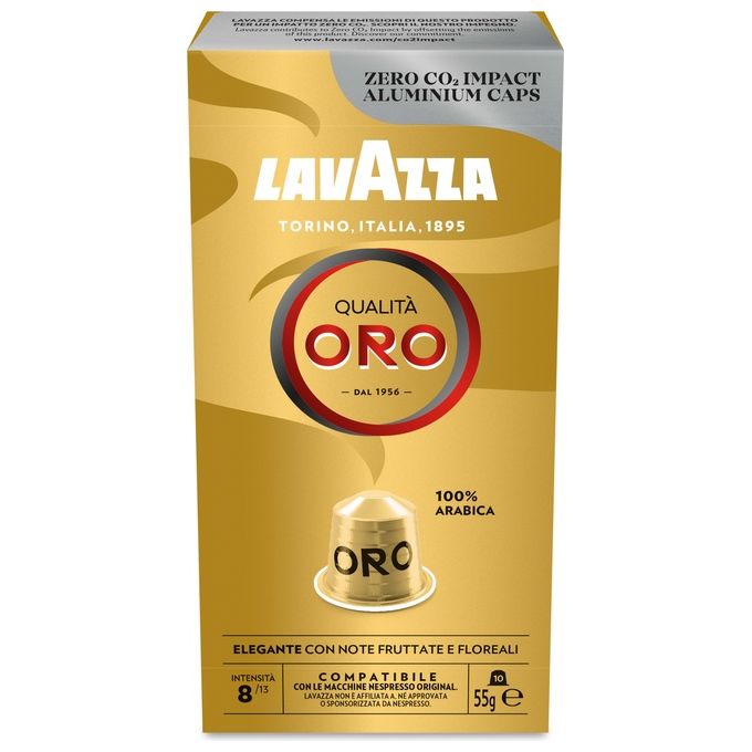 Lavazza 7001 Capsule Caffe' Lavazza Nespresso Qualita' Oro