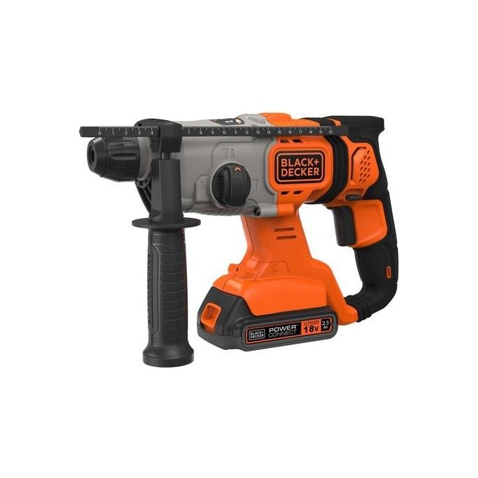 Black+Decker Tassellatore 18V Arancione-Nero Bcd900E2K