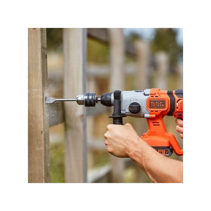 Black+Decker Tassellatore 18V Arancione-Nero Bcd900E2K