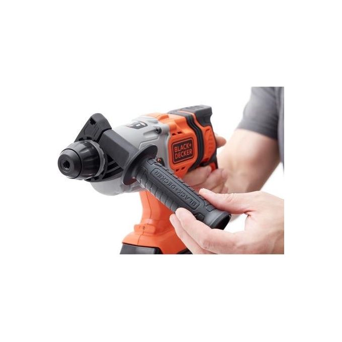 Black+Decker Tassellatore 18V Arancione-Nero Bcd900E2K
