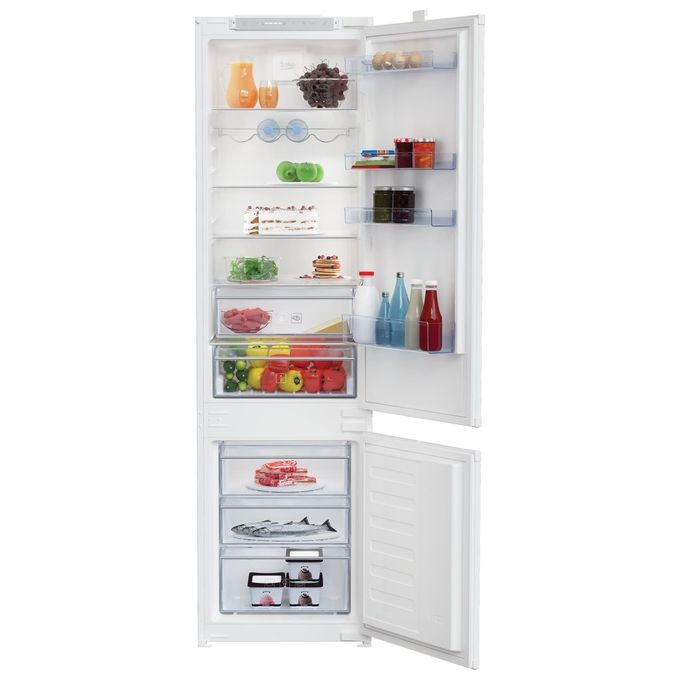 Beko BCSA306E4SFN b300 Frigorifero da Incasso Combinato 298 L 193.5 cm Classe E 37 dB Statico ProSmart Inverter colore Bianco