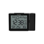 Explore Scientific RPW3009CM3000 Orologio a Proiezione Radiocontrollato Sveglia Doppia Meteo Temperatura Porta USB colore Nero