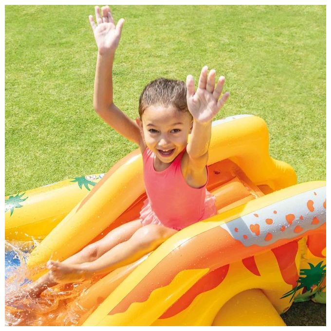 Intex Playground Dinosauri Multicolore 249 x 191 x 109 cm 57444NP