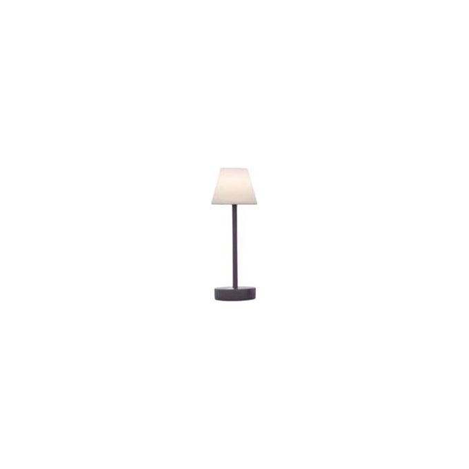New Garden Lola Slim 30 Lampada da Tavolo a Batteria Antracite