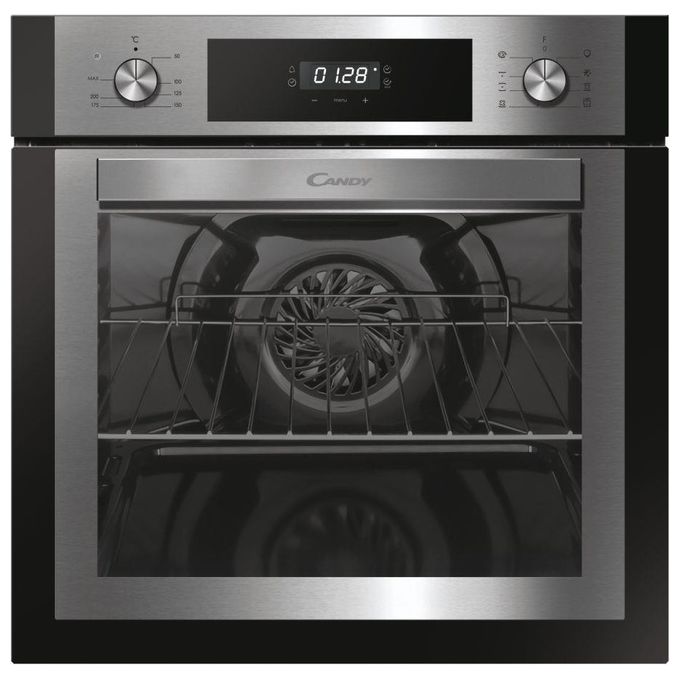Candy FCNE635X Essenza Forno da incasso Elettrico Ventilato 65 L Classe A+ 8 funzioni Soft Close (59x56x56 cm) colore Acciaio Inox