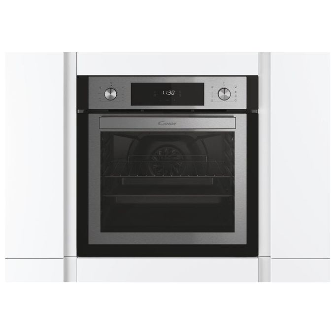 Candy FCNE635X Essenza Forno da incasso Elettrico Ventilato 65 L Classe A+ 8 funzioni Soft Close (59x56x56 cm) colore Acciaio Inox