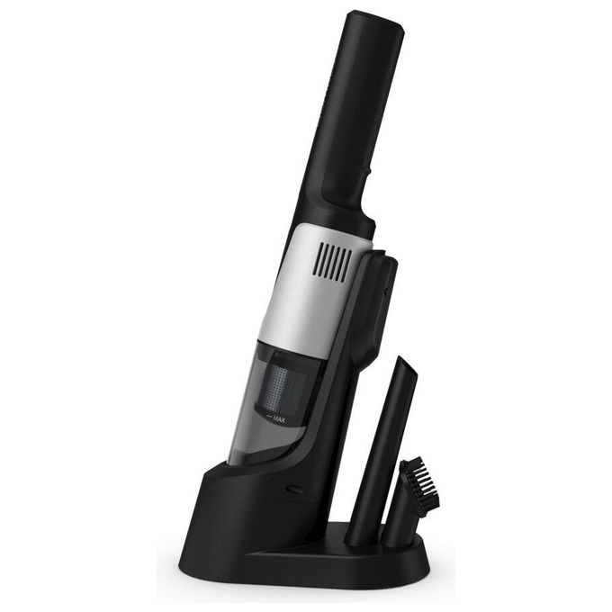 Rowenta AC9736WO X-Touch Aspirabriciole Portatile senza Fili Motore Digitale 80 W 0,2 L Autonomia 10 min Base di Ricarica colore Grigio Bianco