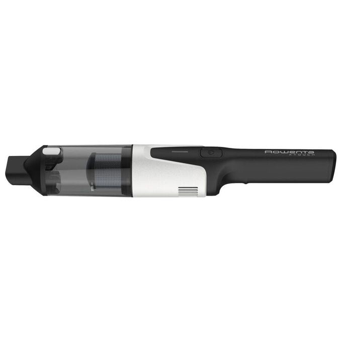 Rowenta AC9736WO X-Touch Aspirabriciole Portatile senza Fili Motore Digitale 80 W 0,2 L Autonomia 10 min Base di Ricarica colore Grigio Bianco