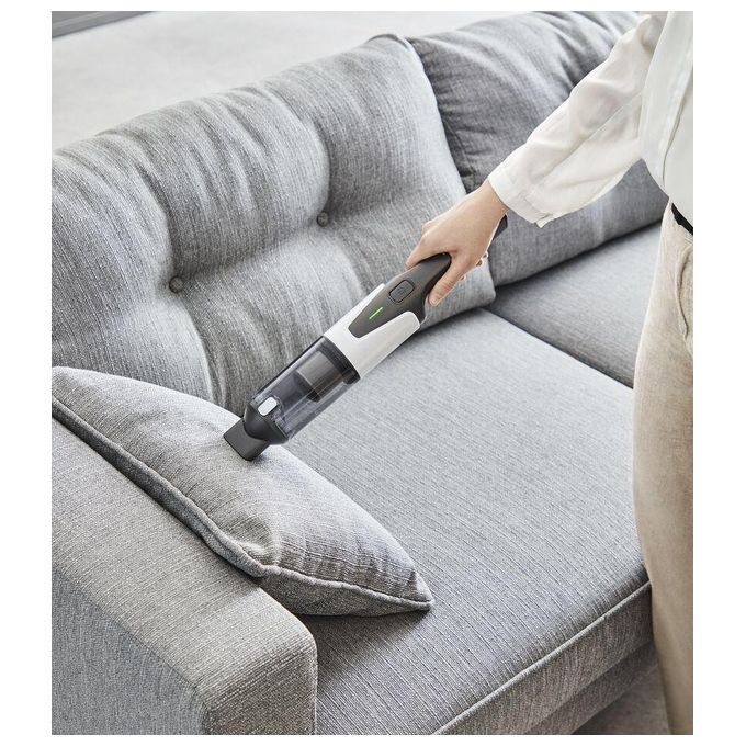 Rowenta AC9736WO X-Touch Aspirabriciole Portatile senza Fili Motore Digitale 80 W 0,2 L Autonomia 10 min Base di Ricarica colore Grigio Bianco