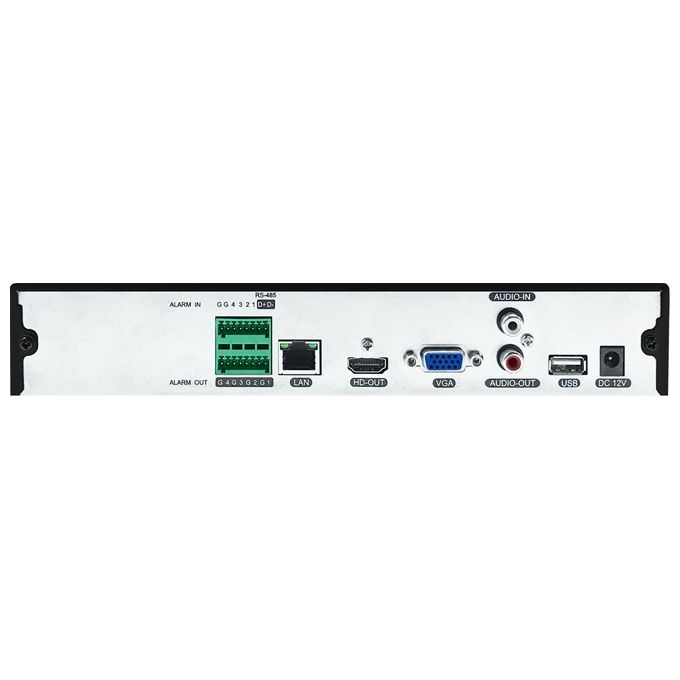 Atlantis A11-NVR1600-AK NVR 16 Canali 4K 8MP 25fps HDMI VGA Gigabit LAN ONVIF 2.2 P2P App iOS Android colore Nero