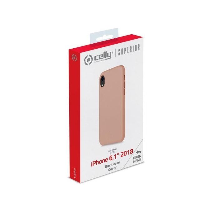 Celly Superior Case per iPhone XR Rosa