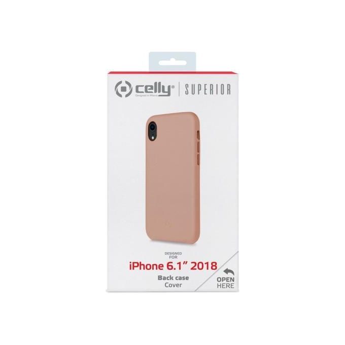 Celly Superior Case per iPhone XR Rosa
