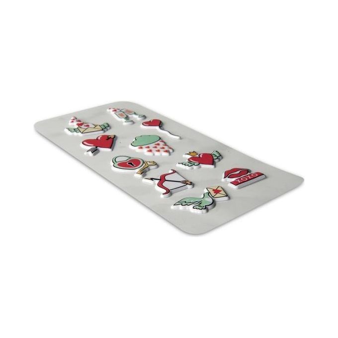 Celly 3D Stickers Teen Hearts