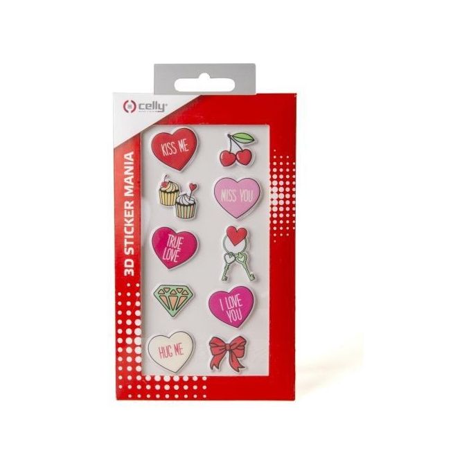 Celly 3D Stickers Teen Love