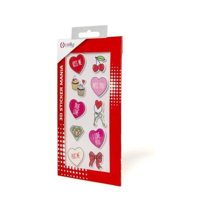 Celly 3D Stickers Teen Love