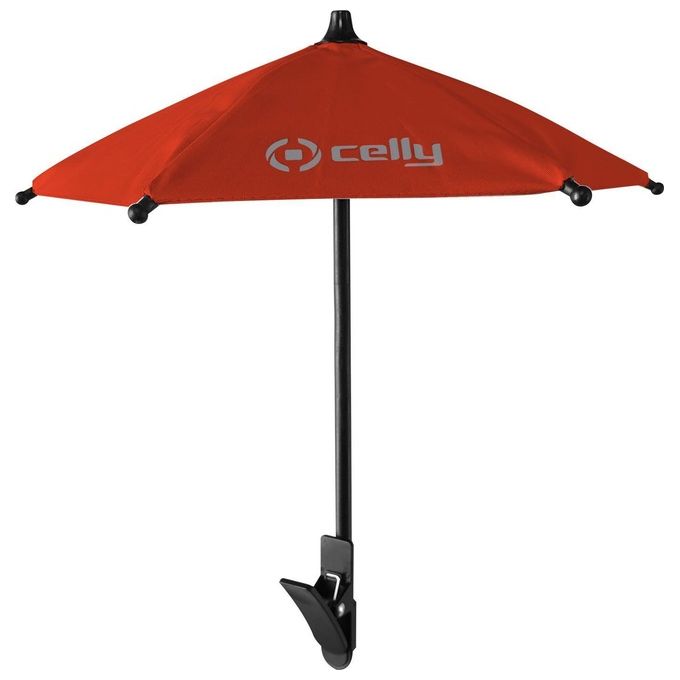 Celly Zero Feeling Ombrello per Smartphone Rosso