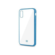 Celly Lase Matt Cover per iPhone XS Max Azzurro