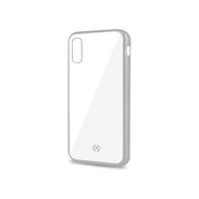 Celly Lase Matt Cover per iPhone XS Max Silver
