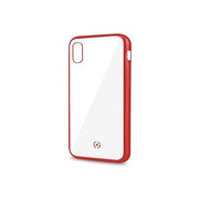 Celly Laser Matt Cover per iPhone XR Rosso
