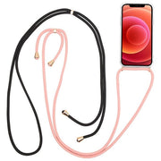 Celly Lacet Case per iPhone 12 Mini Nero-Rosa