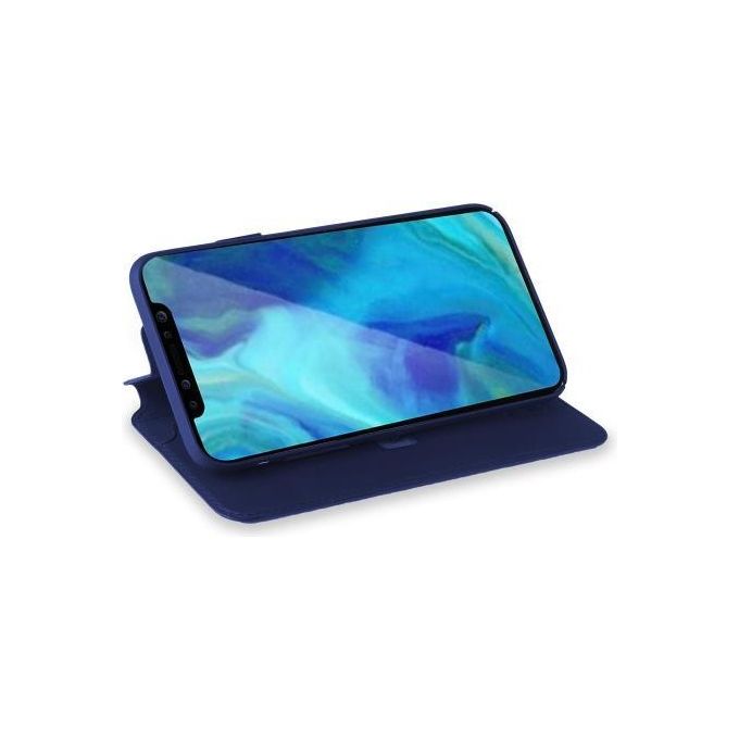 Celly Prestige Cover per iPhone XR Blu