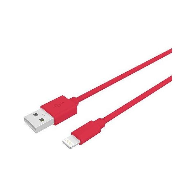 Celly Procompact Cavo Lightning Rosso