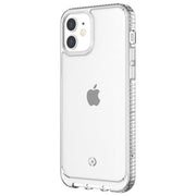 Celly Cover Hexalite per iPhone 12 Mini Bianco