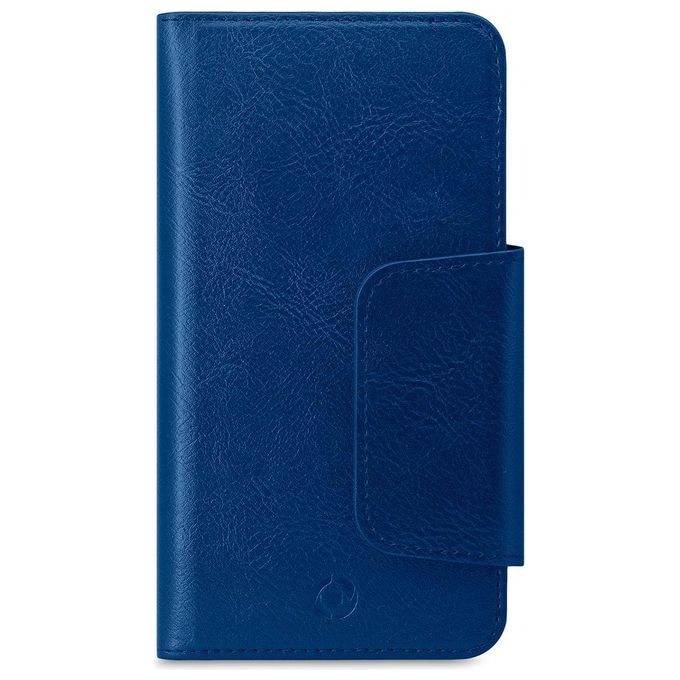 Celly Duomo Wallet Case Custodia per Smartphone 5.8'' Blu