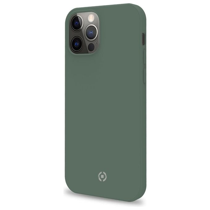 Celly Cromo Cover per iPhone 12-12 Pro Verde