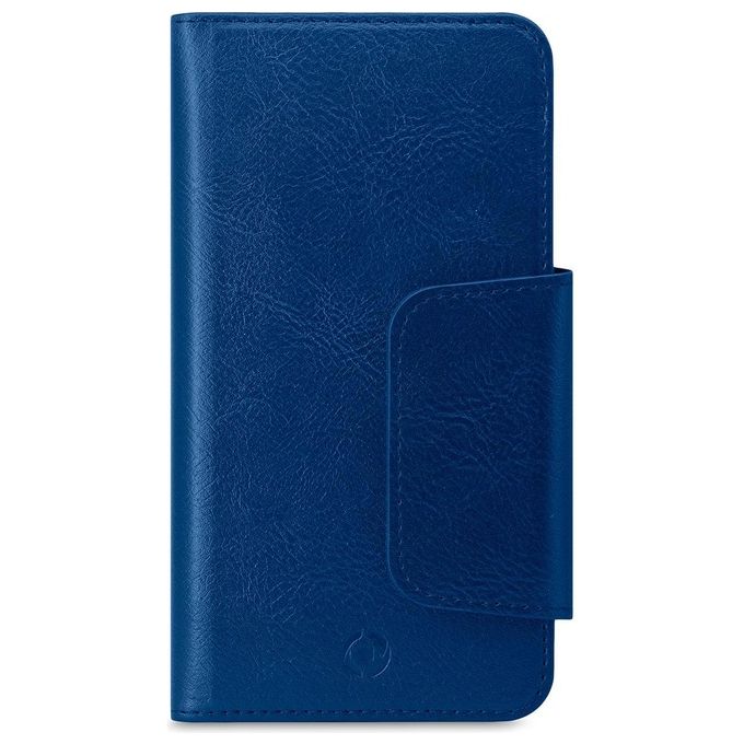 Celly Duomo Wallet Case Custodia per Smartphone 6.5'' Blu