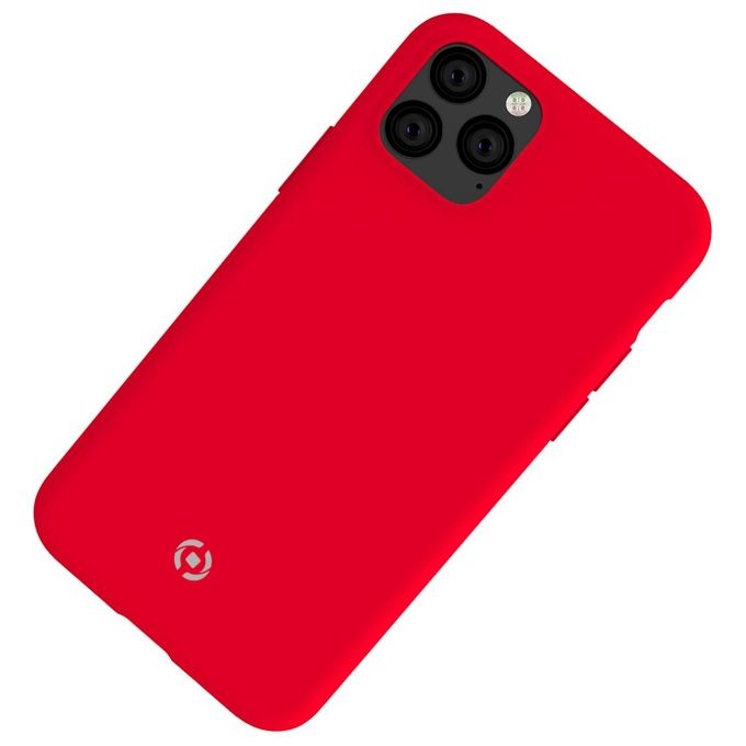 Celly Feeling Cover per iPhone 11 Pro Rosso