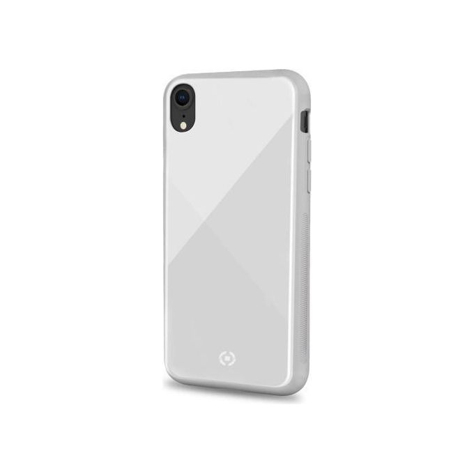 Celly Diamond Case per iPhone XR Bianco