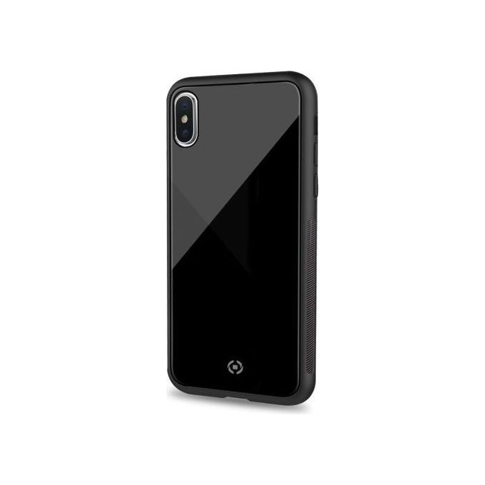 Celly Diamond Case per iPhone XS Max Nero
