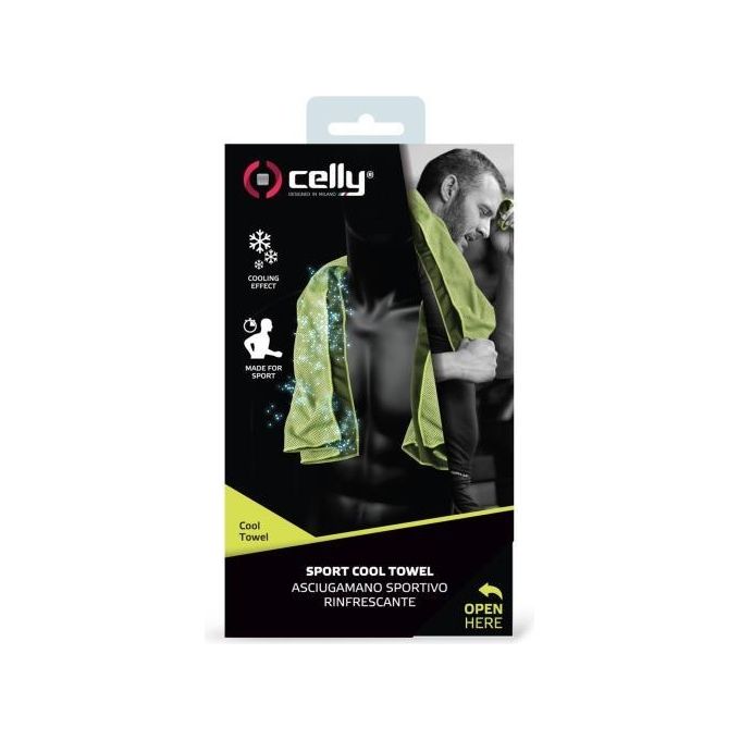 Celly Cool Towel Lime Green