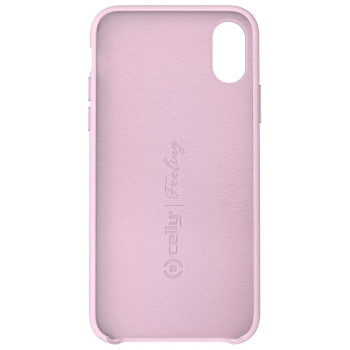 Celly Feeling Cover per iPhone XS Max Rosa