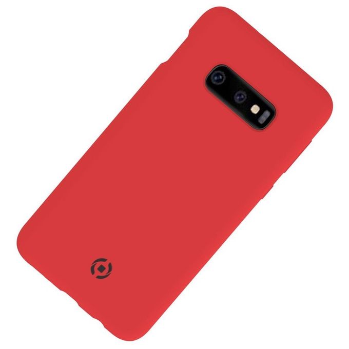 Celly Feeling Cover per Samsung Galaxy S10E Rosso
